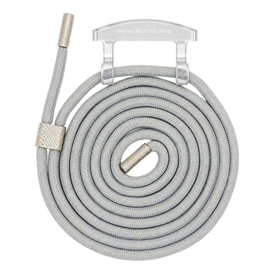 Kordel GRAU | Adapter TRANSPARENT