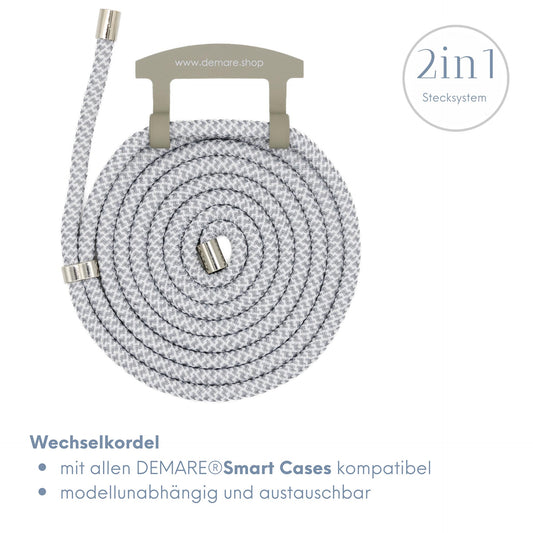 Kordel REFLEKT HELL | Adapter TAUPEGRAU