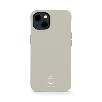 Smart Case TAUPEGRAU | Karabiner-Kordel NEON