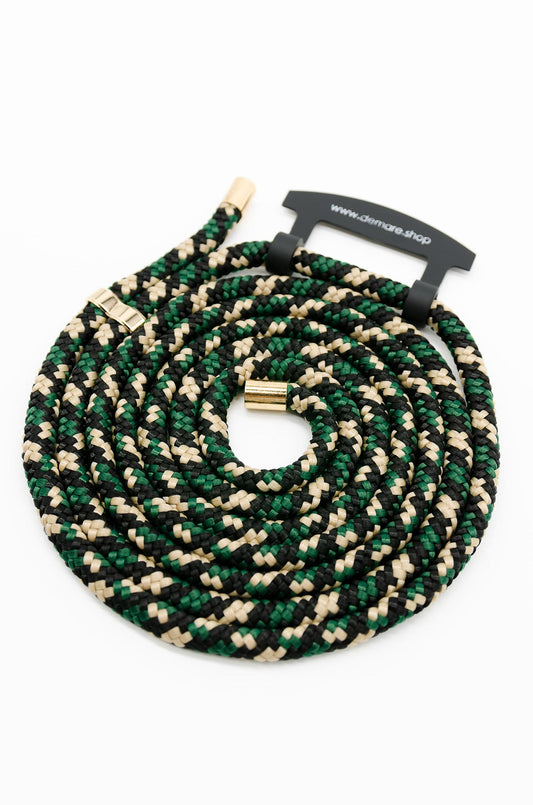 Kordel CAMOUFLAGE | Adapter SCHWARZ