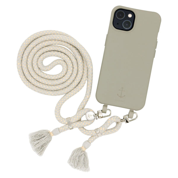 Smart Case TAUPEGRAU | Boho Kordel GREY