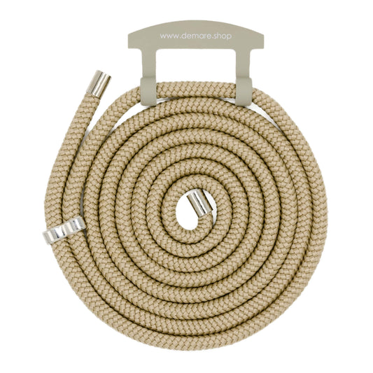 Handykordel, Handykette mit Karabiner, beige, Demare