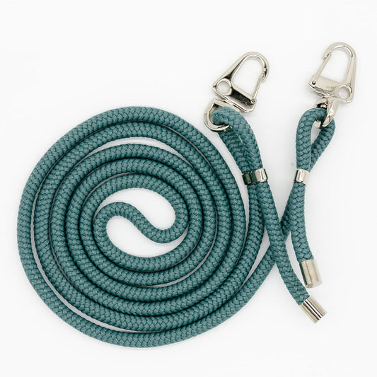 Handykordel, Handykette mit Karabiner, petrol, Demare