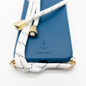 Handykette blau, Handykette mit Hülle, DEMARE