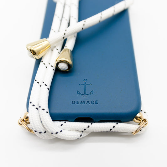 Handykette blau, Handykette mit Hülle, DEMARE