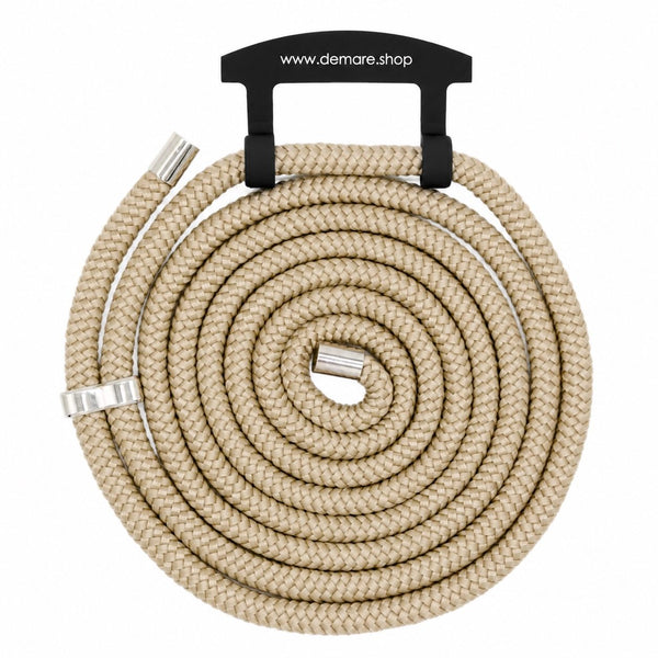 Kordel BEIGE | Adapter SCHWARZ