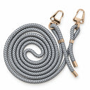 Handykette mit Karabinern METALLIC GRAU