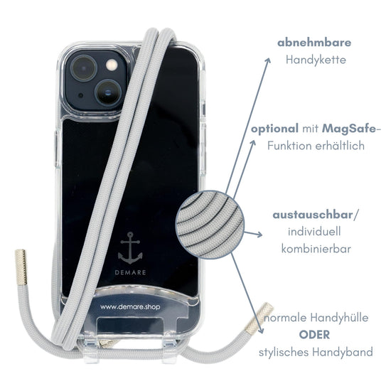 Smart Case TRANSPARENT | Kordel GRAU