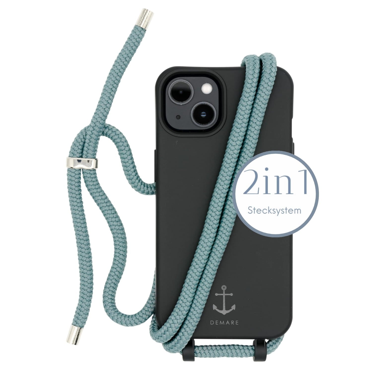 Smart Case SCHWARZ | Kordel PETROL
