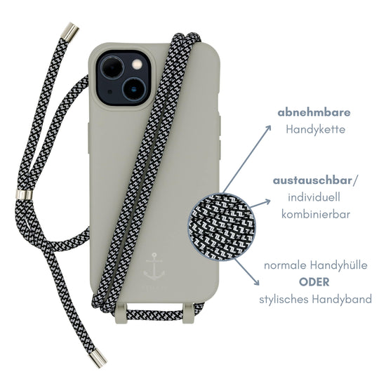 Smart Case TAUPEGRAU | Kordel REFLEKT DUNKEL