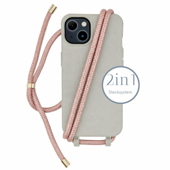 Smart Case TAUPEGRAU | Kordel METALLIC ROSÉ