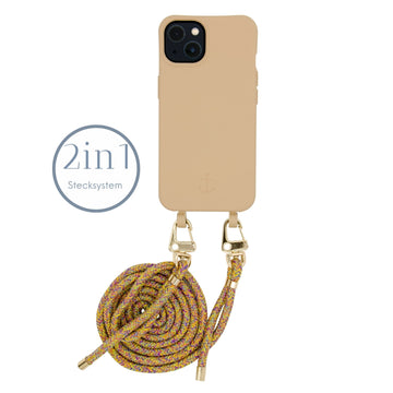 Smart Case BEIGE | Karabiner-Kordel HIPPIE