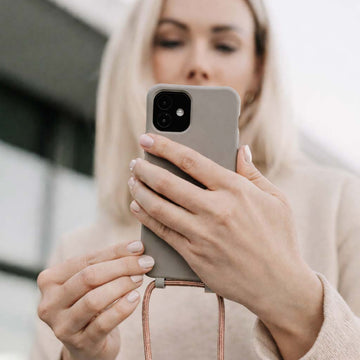 Smart Case TAUPEGRAU | Kordel METALLIC ROSÉ