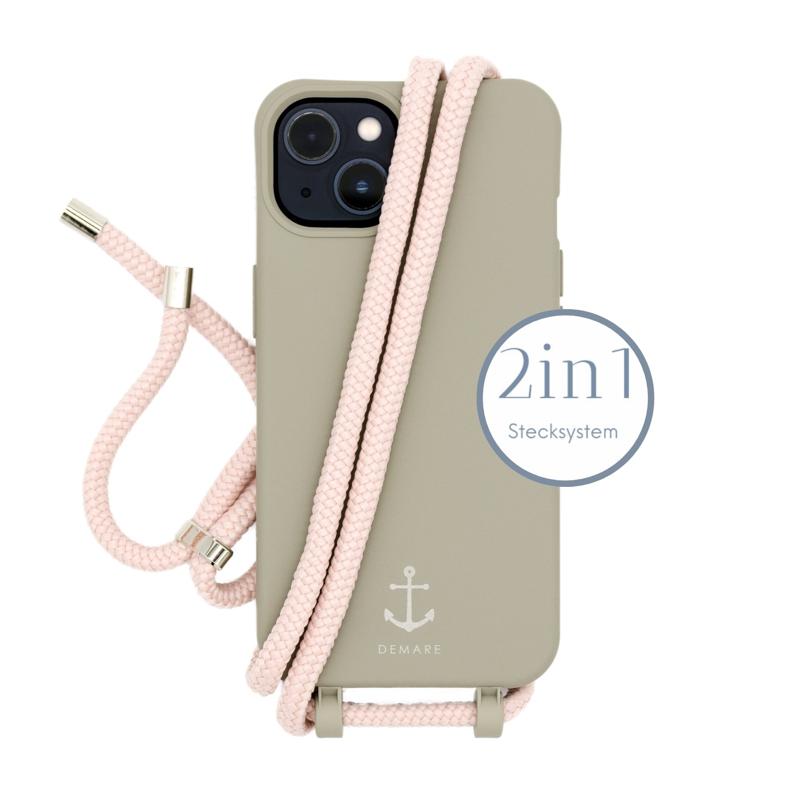 Smart Case TAUPEGRAU | Kordel ROSA