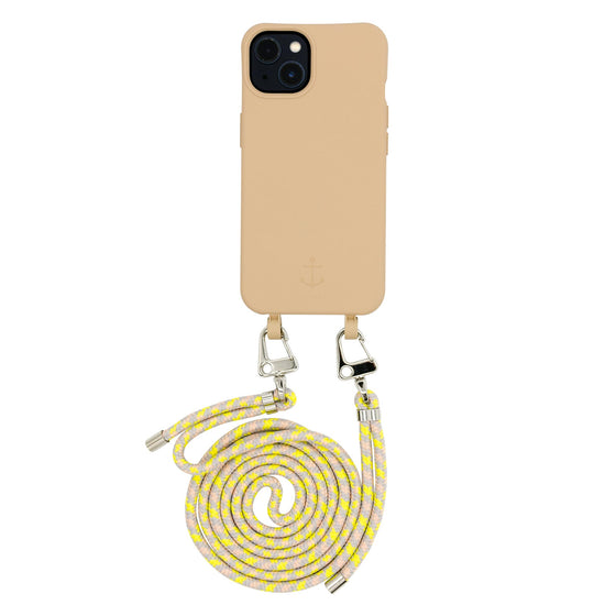 Smart Case BEIGE | Karabiner-Kordel NEON