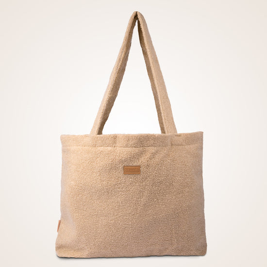 Set Teddy Mom Bag | Beige + Teddy Mini Bag | Beige