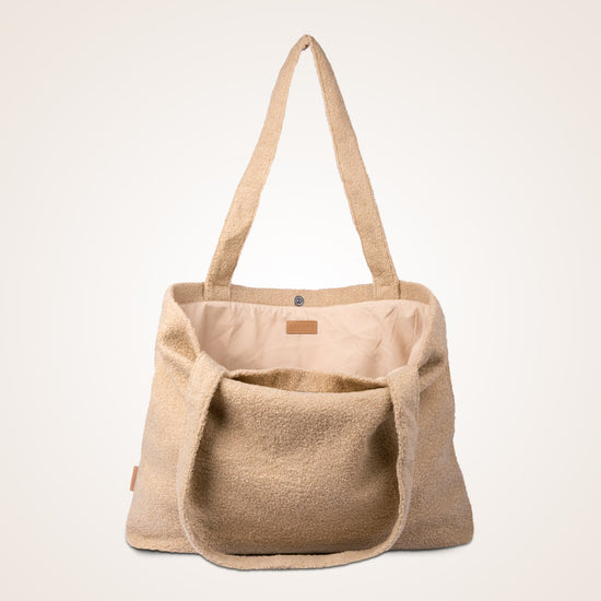 Set Teddy Mom Bag | Beige + Teddy Mini Bag | Beige