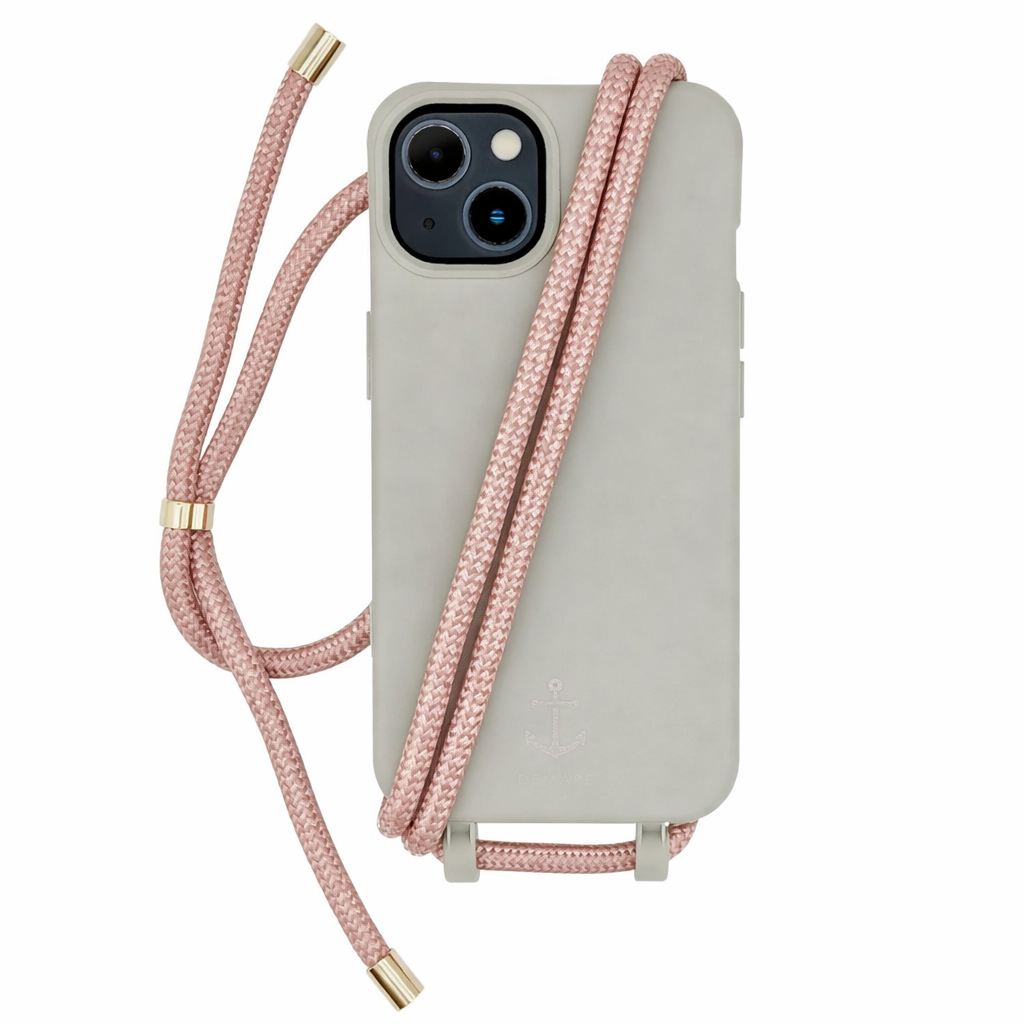 Smart Case TAUPEGRAU | Kordel METALLIC ROSÉ