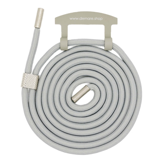 Kordel GRAU | Adapter TRANSPARENT