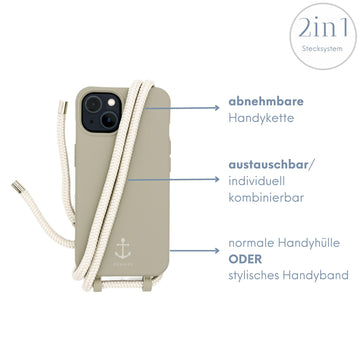 Smart Case TAUPEGRAU | Kordel CREME