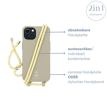 Smart Case TAUPEGRAU | Kordel NEON