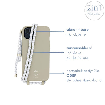 Smart Case TAUPEGRAU | Kordel REFLEKT HELL