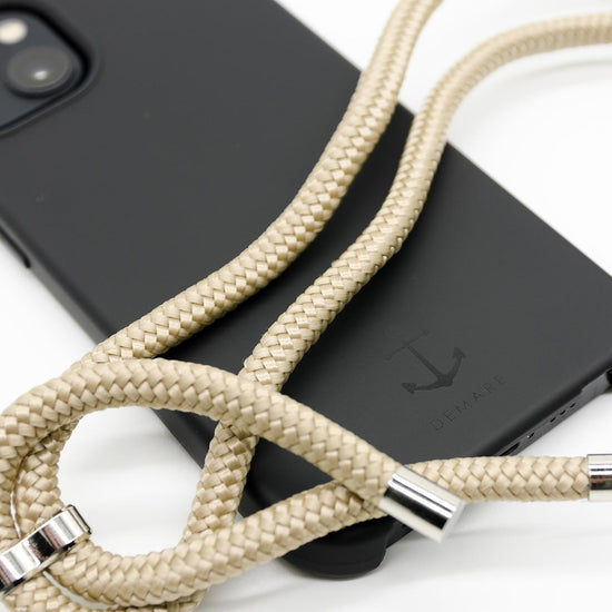 Smart Case SCHWARZ | Kordel BEIGE