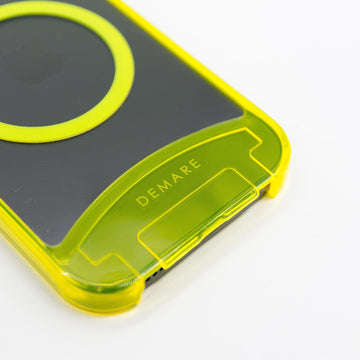 Smart Case Neon Gelb | Makramee Handykette NATURE