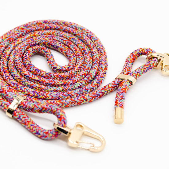 Smart Case TAUPEGRAU | Karabiner-Kordel BUNT
