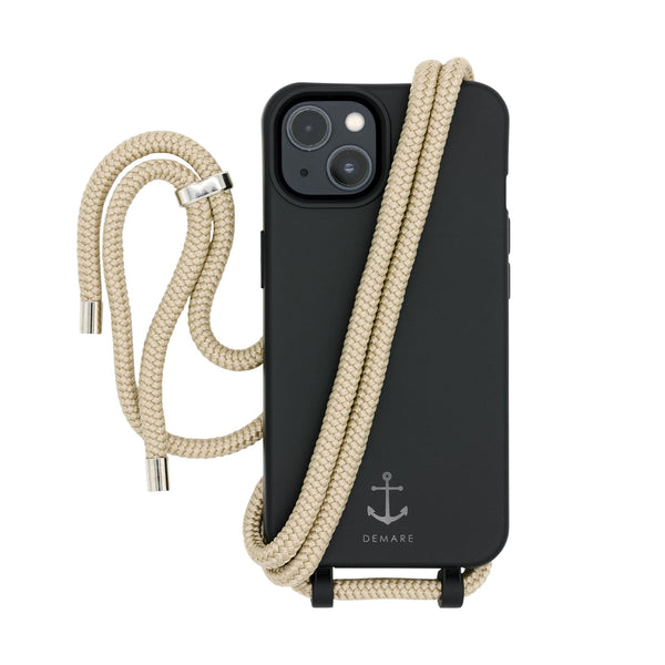 Smart Case SCHWARZ | Kordel BEIGE