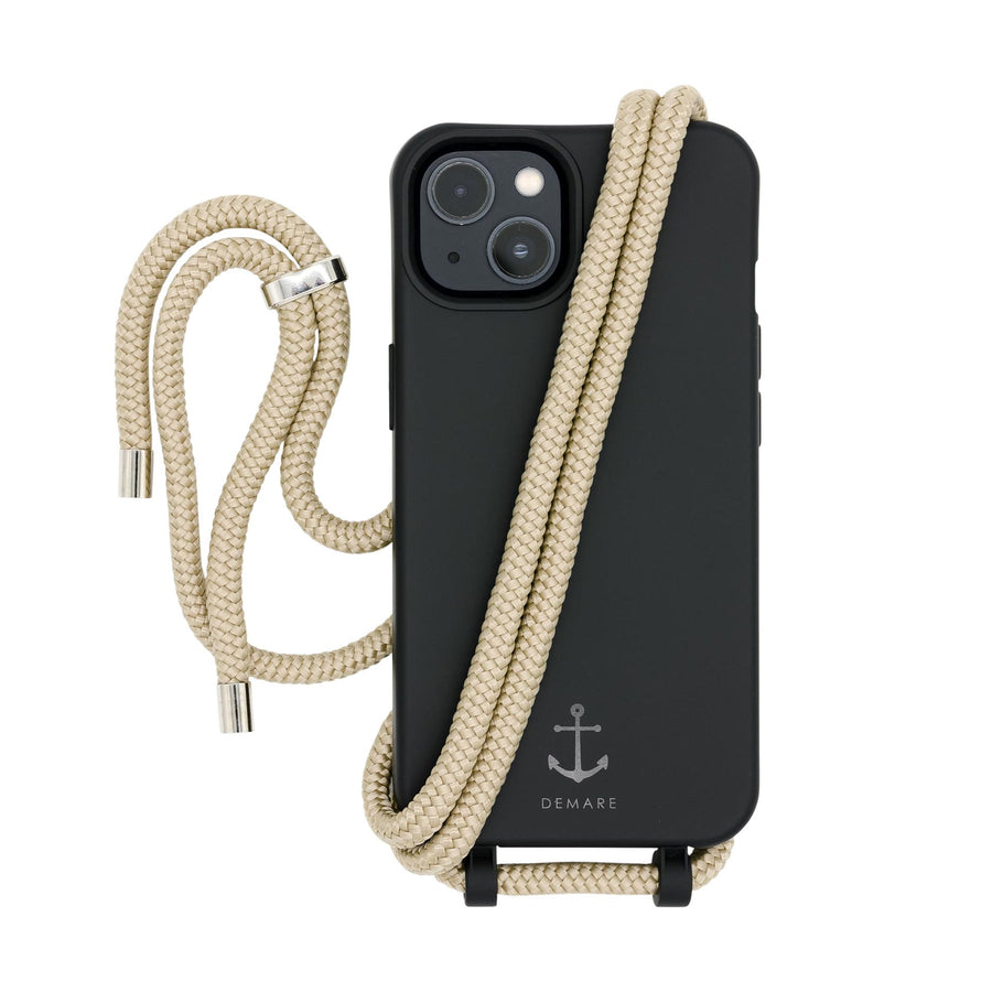 Smart Case SCHWARZ | Kordel BEIGE
