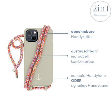 Smart Case TAUPEGRAU | Kordel BUNT