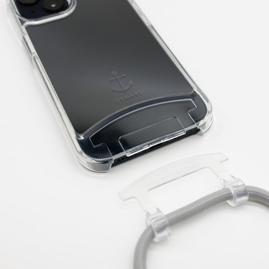 Handyhülle mit Band, Handyhülle mit Kette, Handyhülle nachhaltig, Handyhülle iphone, transparent