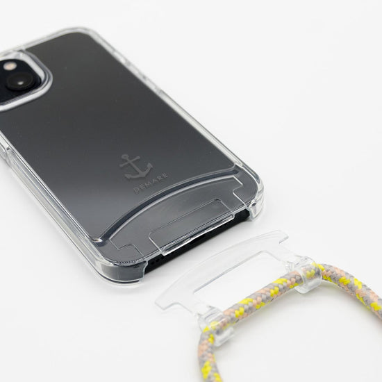 Handyhülle mit Band, Handyhülle mit Kette, Handyhülle nachhaltig, Handyhülle iphone, transparent