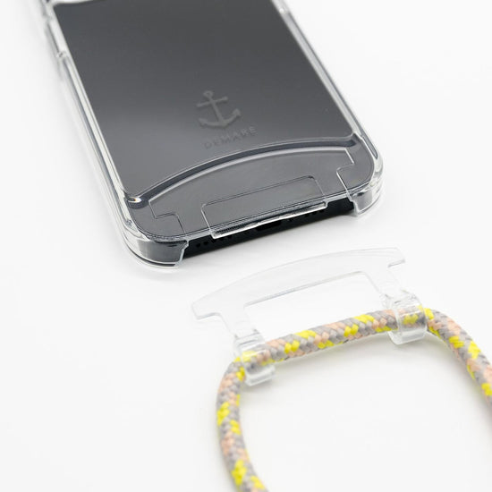 Handyhülle mit Band, Handyhülle mit Kette, Handyhülle nachhaltig, Handyhülle iphone, transparent