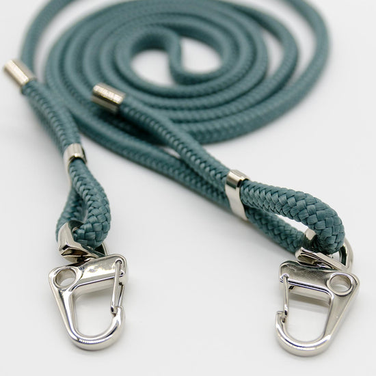Handykordel, Handykette mit Karabiner, petrol, Demare