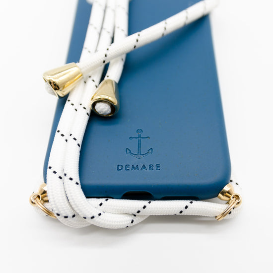 Handykette blau, Handykette mit Hülle, DEMARE